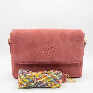 Gamuza genuine leather crossbody