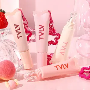 Brand New With PendantLong Lasting Lip Gloss, 4pc Moisturizing Lip Glaze, Glossy Lip Glaze Stick, Plumping Lip Oil Lip Stick For Girls & Women, Makeup Set