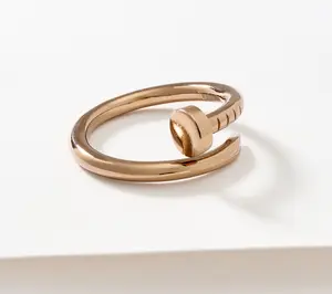 David Markstein Bronze Luxe Nail Head Ring