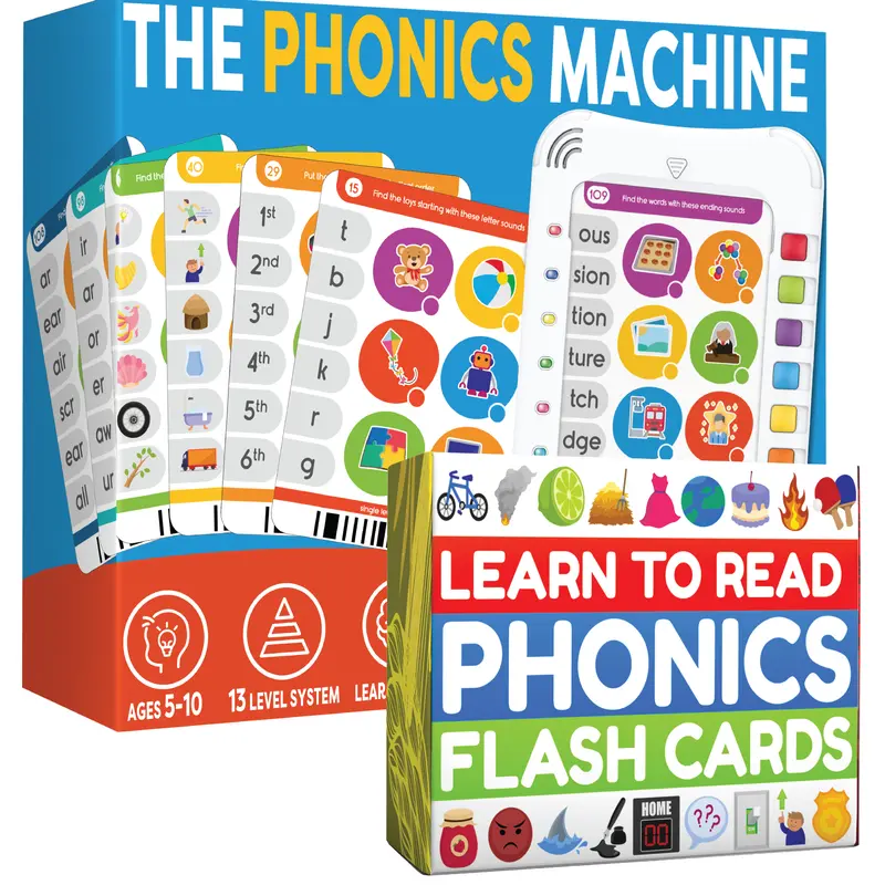 Phonics Bundle 1 - Flash Cards + Electronic Learning Pad