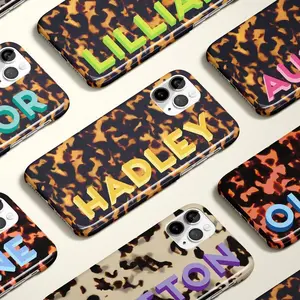[HOT] Tortoise shell phone case custom name phone case phone 15 Case Custom phone case