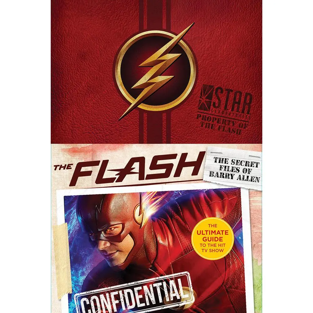 Used Hardcover Edition Guidebook - The Flash: The Secret Files of Barry Allen, Central City's Guardian Speedster, Ultimate Guide to Hit TV Show Seasons 1-4 by Warner Brothers, 1.37 lbs, English School & Educational Office Stationery