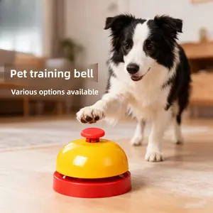 Loud Metal Pet Call Bell for Dog Training - Durable Stainless Steel Service Bell for Cats - Clear Ring Sound for Obedience, Feeding & Outdoor Recall