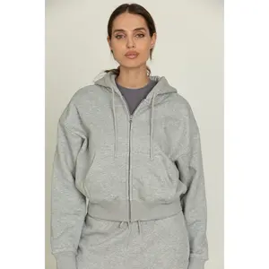 Heather Grey Everyday Full Zip