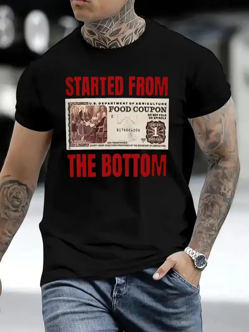 Mens TShirt Comfortable Crew Neck Casual Cotton ShortSleeves Soft Breathable Top Menswear Tshirt Summer Spring Streetwear Cotton Fabric Trendy Letter Print