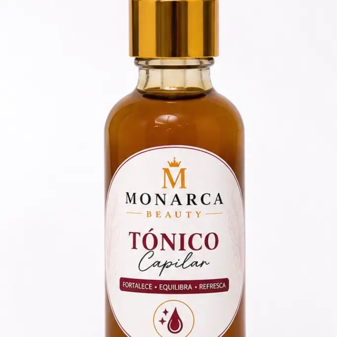 Monarca Hair Tonic Rosemary & Ginger Scalp Care Nourishing Blend for Stronger Healthier Hair Growth Reduce Dandruff Soothe Scalp