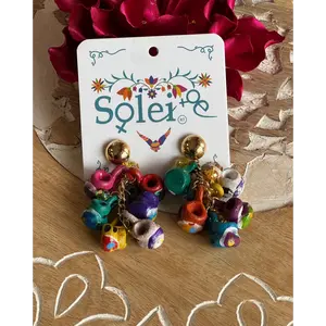 Jarritos Ceramic Earrings