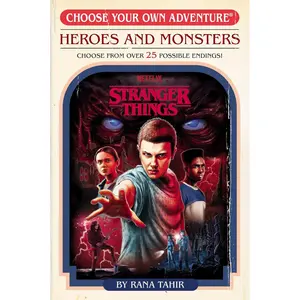 Stranger Things Heroes & Monsters Choose Your Own Adventure Book | Interactive Story, Netflix Series Thriller, Fan Gift & Teen Reading Book - Paperback