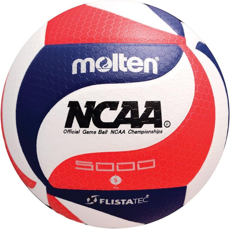 Molten NCAA  Molten V5M5000-3N Flistatec NCAA Volleyball - Red/White/Blue