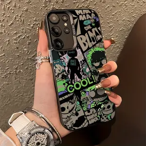 Super Cool Animation Boy Phone Case for Samsung Galaxy S25 S24 S23 S22 Fashio