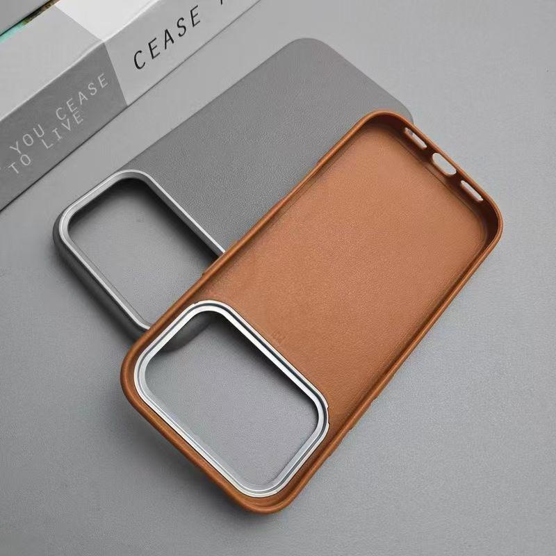 【Buy 1 Take 1】Luxury Leather Texture iPhone Case, Anti-Drop Shockproof Full Camera Lens Protection, Dirt Resistant Protective Cover For iPhone 17 16 15 14 13 12 11 X Pro Max Plus, Multi-Color Stylish Slim Case For Women Men, Perfect Gift for Her/Him ﻿