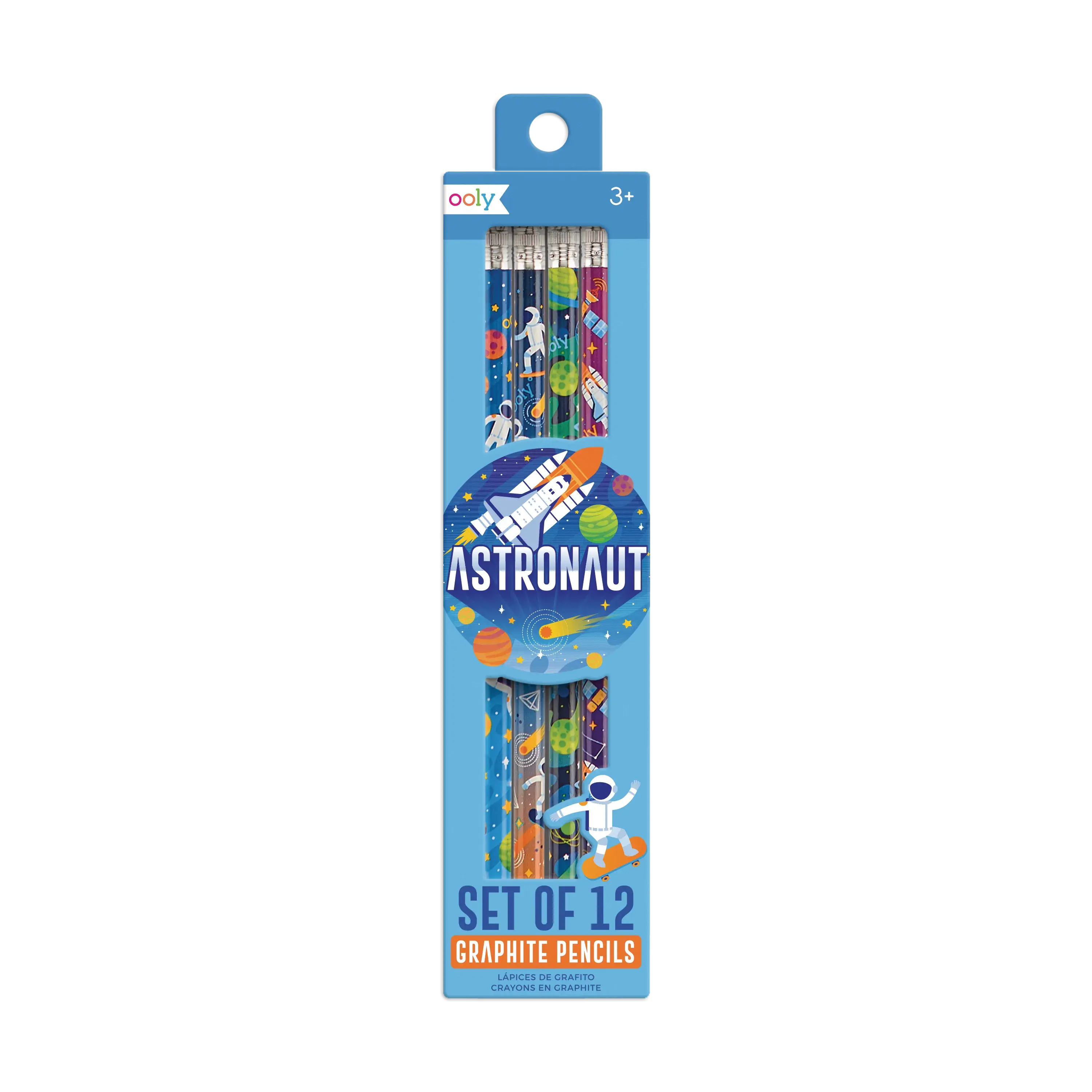 Astronaut Graphite Pencils - Set of 12