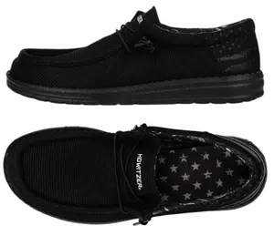 Howitzer Unisex Slip-On Shoes Sneakers with Camo Print Roam Blackout