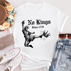 No Kings Est 1776 T-Shirt, Anti Trump Shirt, Political Shirts, Anti Maga Hoodie.
