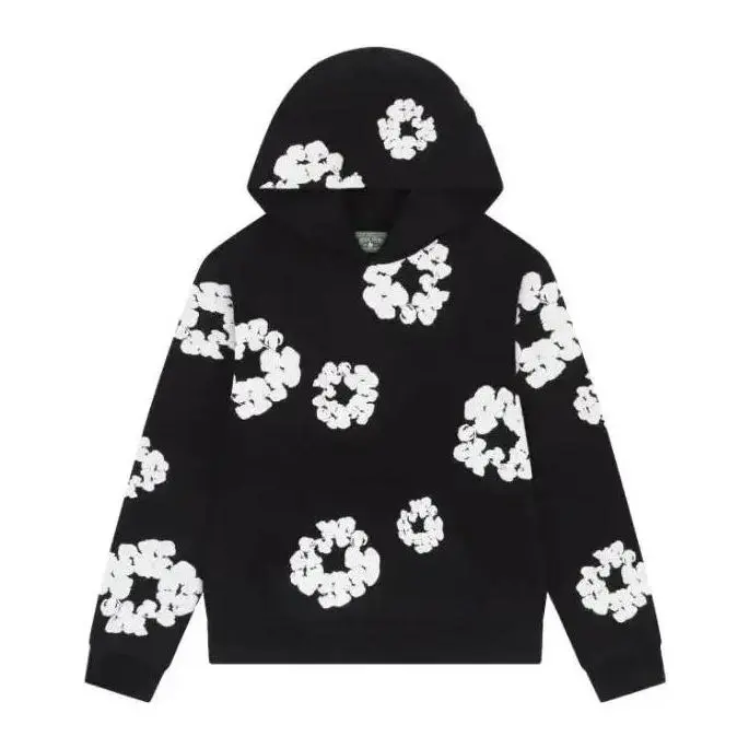 Denim Tears Mens Hoodie Medium The Cotton Wreath Sweatshirt Pullover