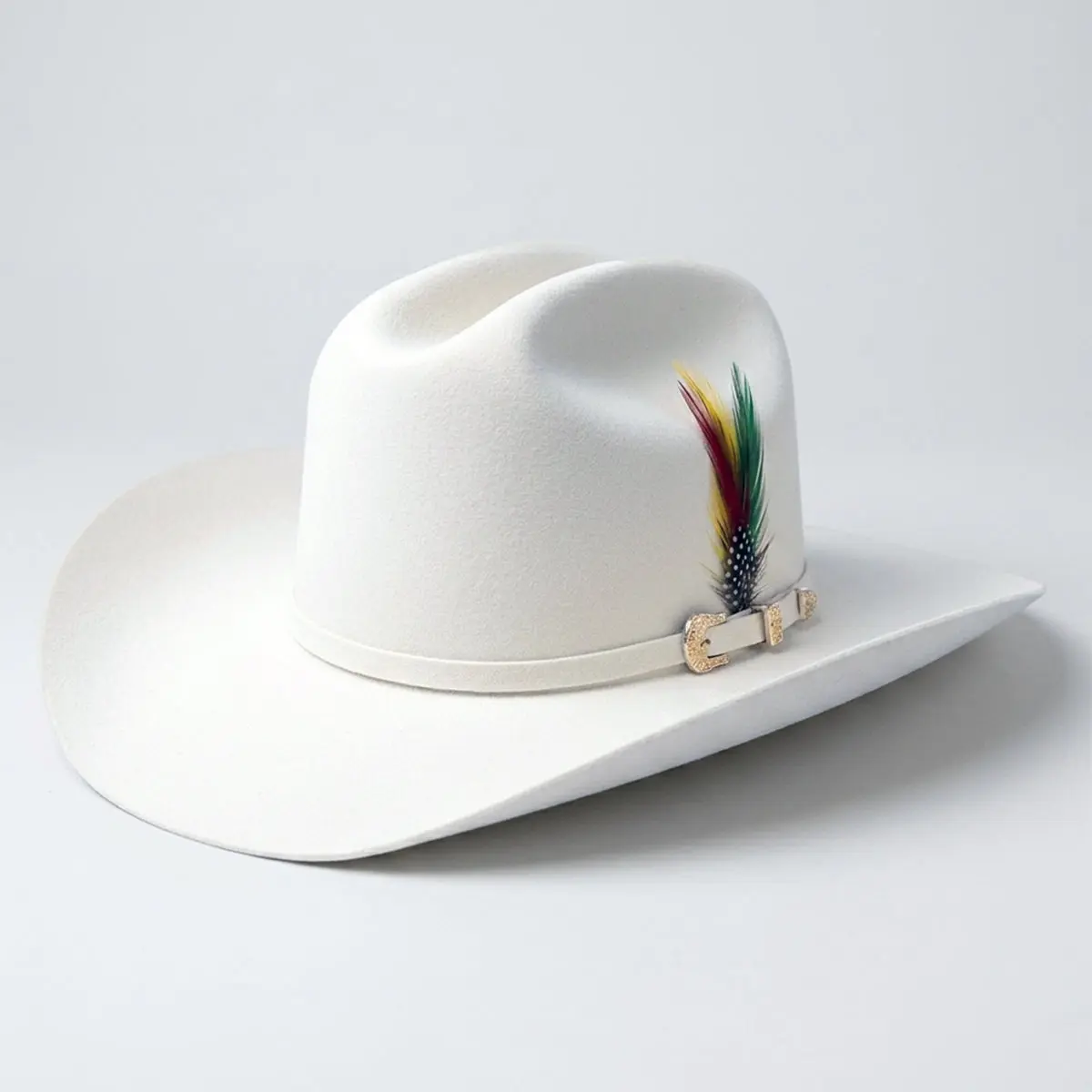 Tombstone 20X Chaparral White Felt Cowboy Hat