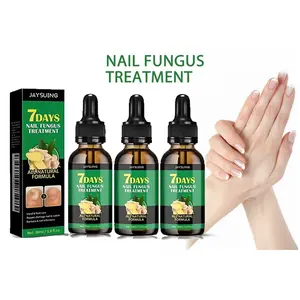【3 bottles】Nail Fungus Treatment – Triple-Action Repair for Brittle, Thick & Discolored Nails – Ginger & Undecylenic Acid Formula, Fast-Acting,  Vegan & Cruelty-Free Portable Ginger Nail Care Kit fingernail support Manicure Moisture Moisturize Daily