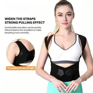 Women's Invisible Back Straightener Posture Corrector - Anti-Hunchback Spinal Support Brace for Slouching Fix, Daily Wear Shoulder & Back Pain Relief