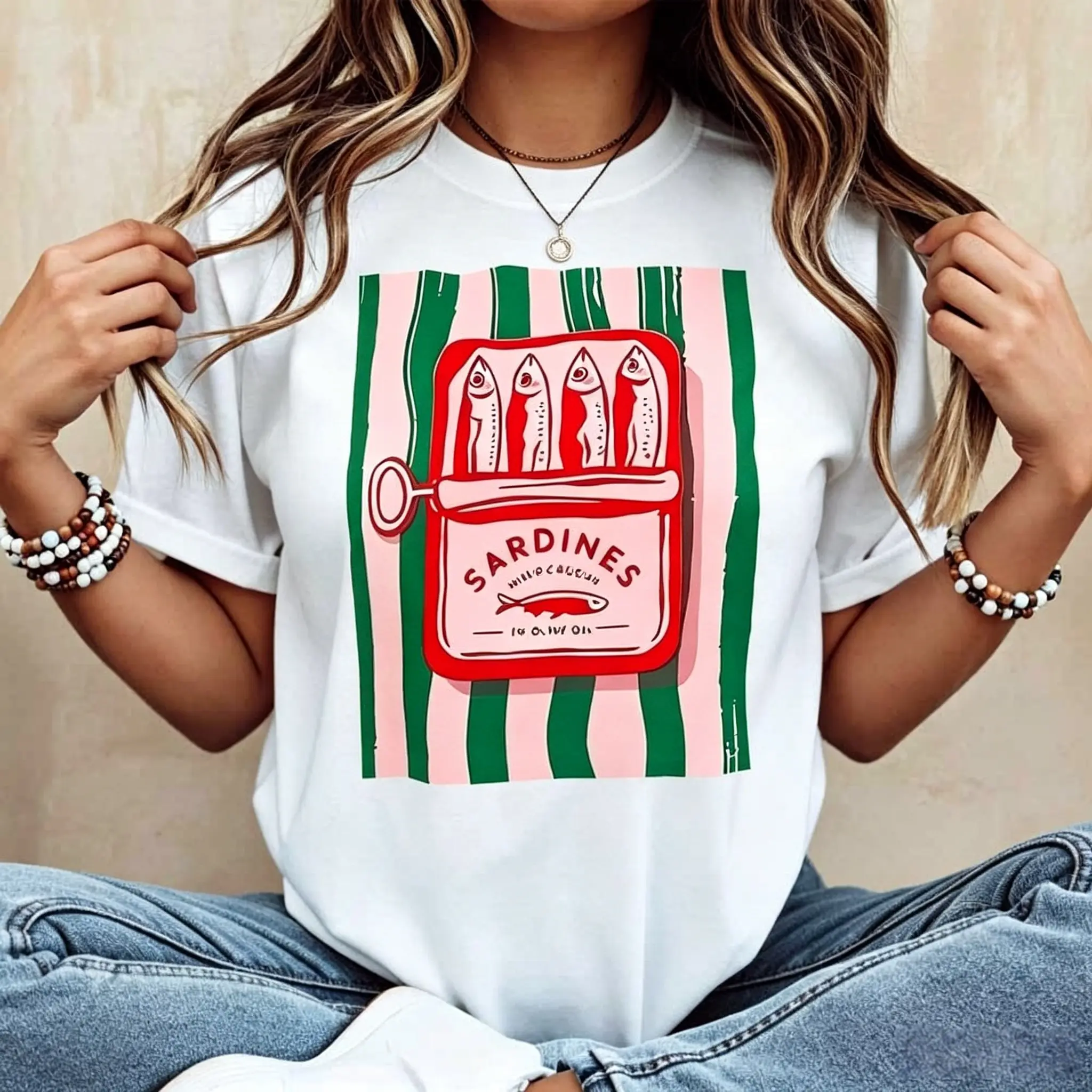 Artistic and Eye - catching T - Shirt: Make a Splash with a Bold Food - inspired Design