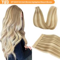 #P18A/613A Dark Blonde Highlighted Bleach Blonde