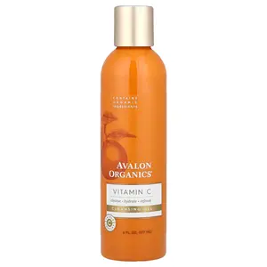 Avalon Organics Vitamin C, Cleansing Gel, 6 fl oz (177 ml)