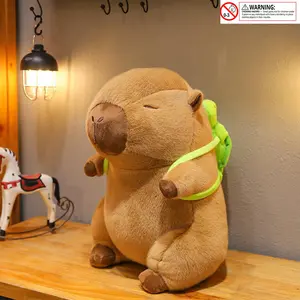 Cute Animal Design Plush Toy and Small Turtle Backpack, Perfect Gift for Kids and Collectors, Soft Material, Ideal for Children and Collectors