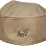 BALI OUTDOORS Round Fire Pit Covers, Waterproof and Weather Resistant PVC Material, Brown