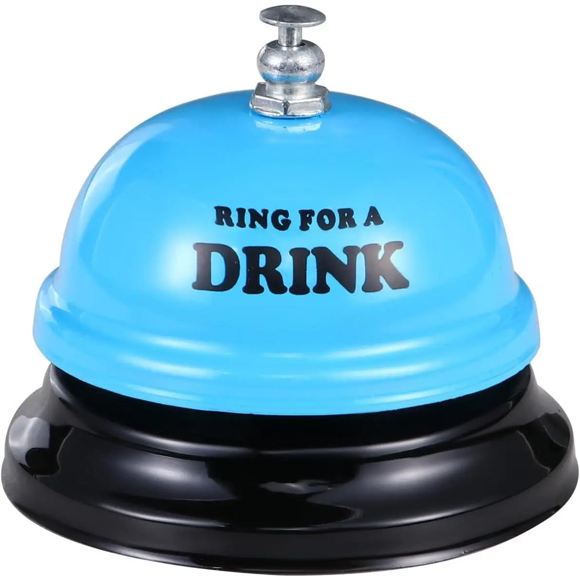 2.95 Inch Blue Service Call Bell Ideal for Front Desk Hotel Restaurant Office Classroom School Reception Areas Kitchen