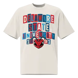 Dungeon Forward - Delaware State University - The Collage - Oversized Tee