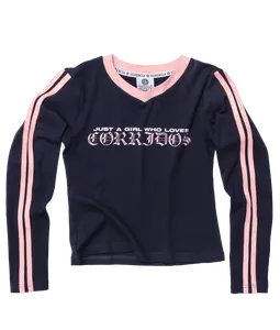 Just A Girl Who Loves Corridos  Baby Tee Long Sleeve