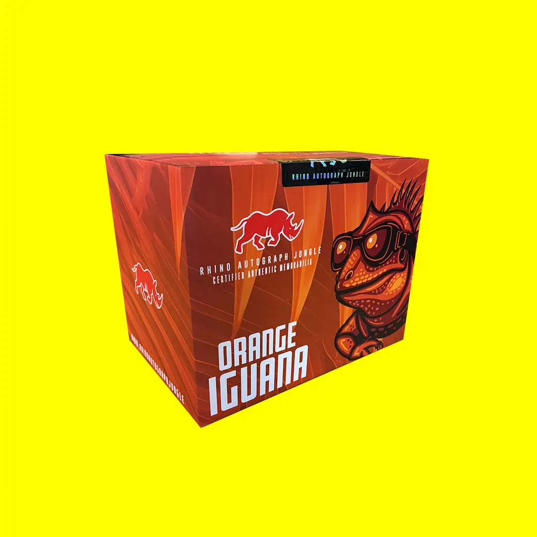 Rhino Autograph Jungle "Orange Iguana" 1 Box PYT Break Sports Trading Card