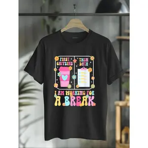 First Caffeine ABA Therapist Applied Behavior Analysis T-Shirt