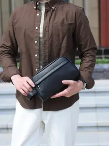 Men's Handbag Business Clutch, High-Quality Phone Bag, Stylish and Durable, Perfect for Office and Formal Events, Essential Accessory
