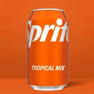 Sprite Tropical Mix Flavor Soda- 1 Can 12 Fl Oz