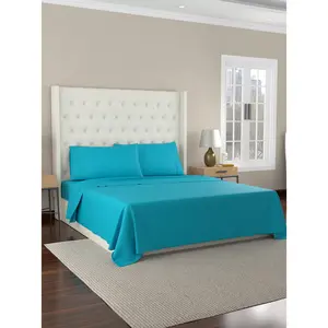 Kathy Ireland 300 Thread Count Organic Cotton Percale Sheet Set