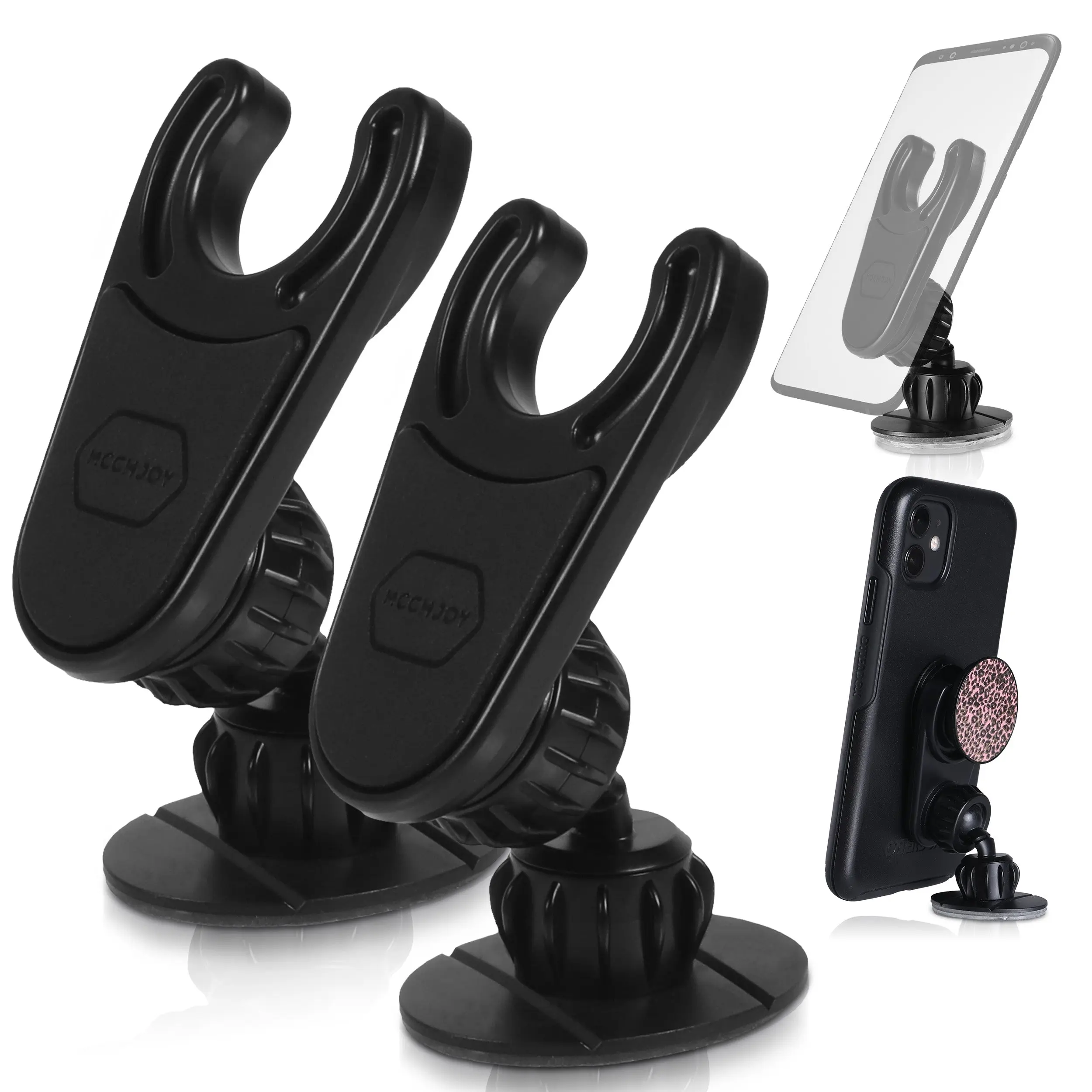 MCCHJoy UMount Wall Mount for PopSockets for Desk and Home 2-PACK