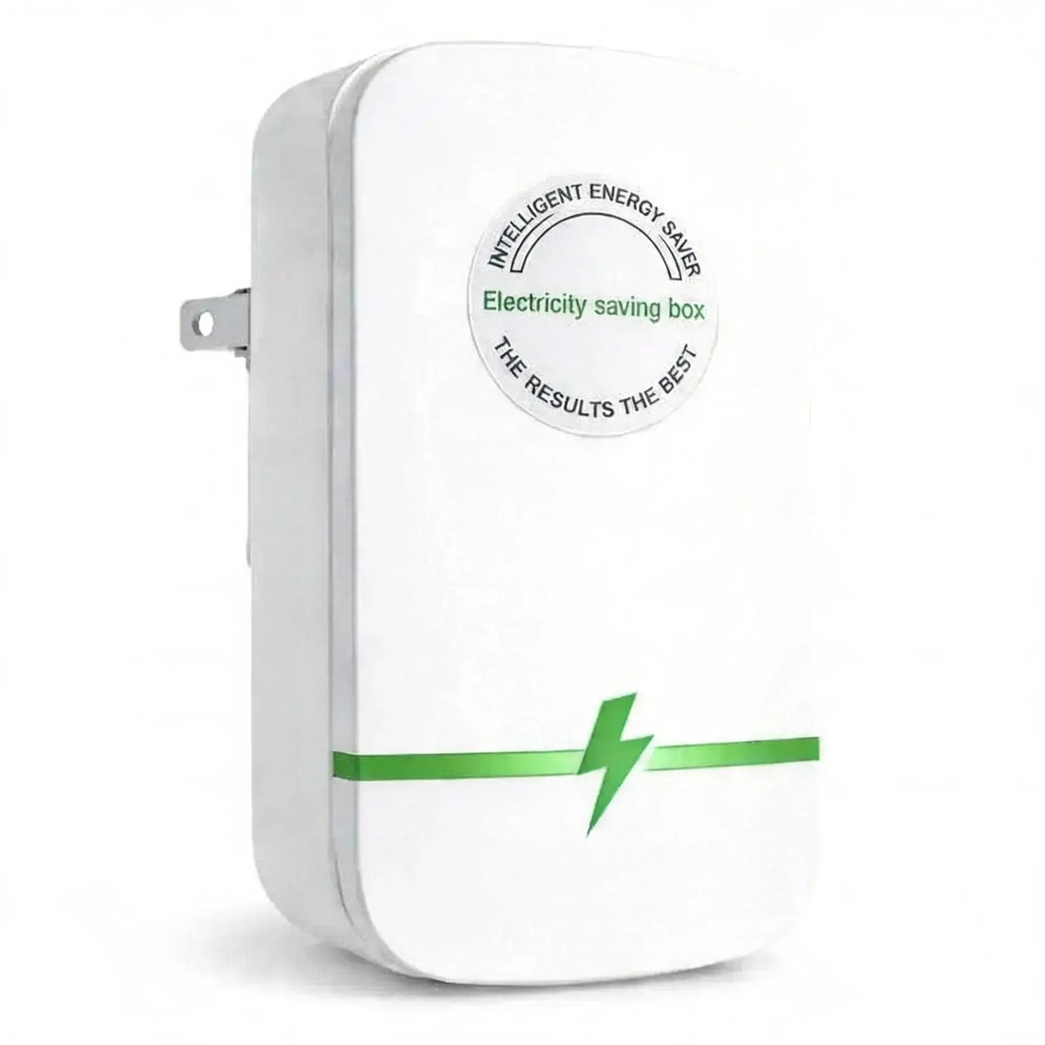 Smart power saver plug, 2026 electricity-saving box energy-saving device with voltage stabilizer, surge protector, overload protection, compact plug-and-play for home and office