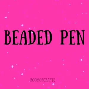 Beaded pen