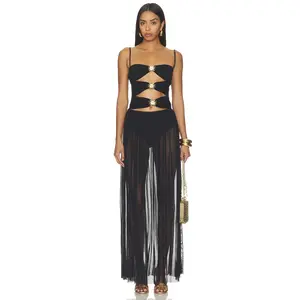 Agua Bendita Meeg Solstice Dress in Black
