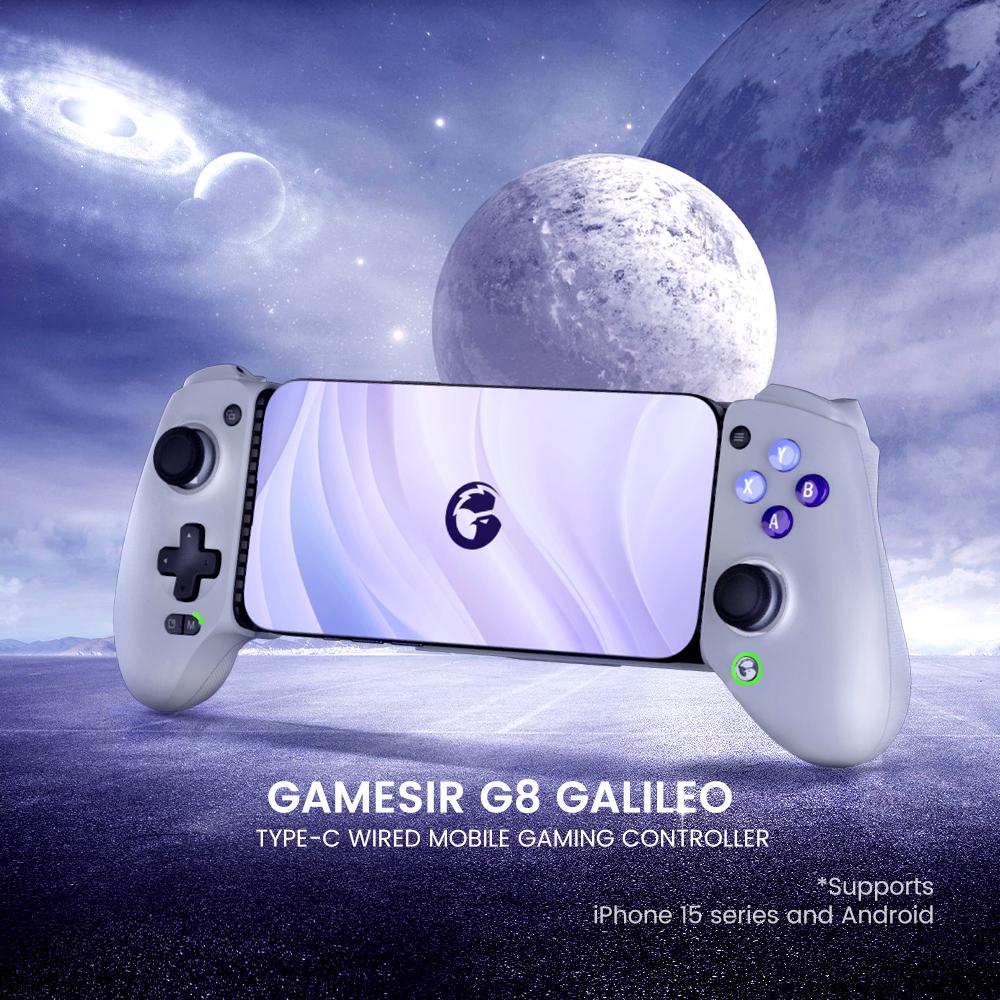 GameSir G8 Galileo Type-C Mobile Gaming Controller for Android & iPhone 15 Series (USB-C) Accessories Console Smartphone