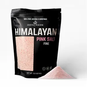 ZF HIMALAYAN PINK SALT FINE GRAIN 2.2lbs POUCH