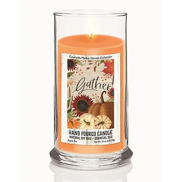 Courtside Market Harvest Collection Gather Apple Pie Soy Wax Candle