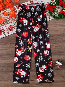 Cute Santa Christmas Pajama Pant, Christmas Pant, Cute Christmas Jammies, Couple Pants