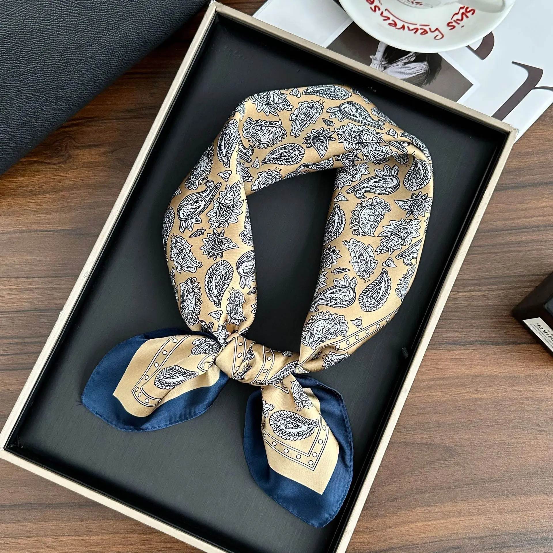 Yellow and white cashew flower