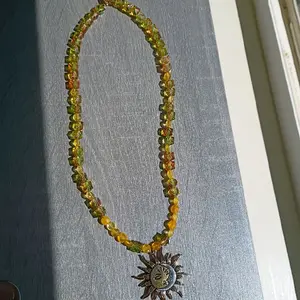 Sun and Moon Citrine Necklace