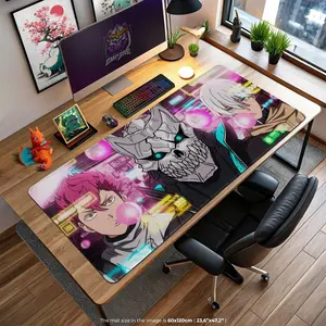Kaiju No. 8 Mouse Pad - Kafka Hibino, Shinomiya Desk Mat, Desk Decoration, Keyboard Computer Mat, MousePad