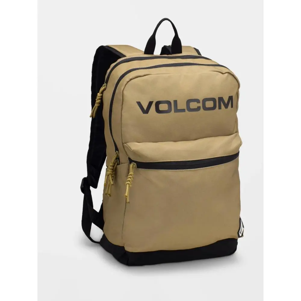 Volcom Portable School Backpack - Color: Dark Khaki, Size: O/S, Portable Backpacks