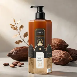 Cocoa Scented Amino Acid Shampoo 500ML, Oil Control, Volumizing, Long-Lasting Fragrance, Suitable for Dry Hair, Moisturizing Formula