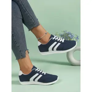 Comfortable Classic Women's Shoes Outdoor Party Training Casual Fashion Sports Athletic Sneaker Footwear Lightweight, PU Leather, Patchwork Design