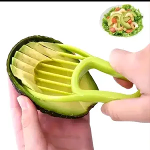 1pc Avocado Slicer - 3-In-1 Multifunctional Tool For Outdoor, Home, And Camping Use